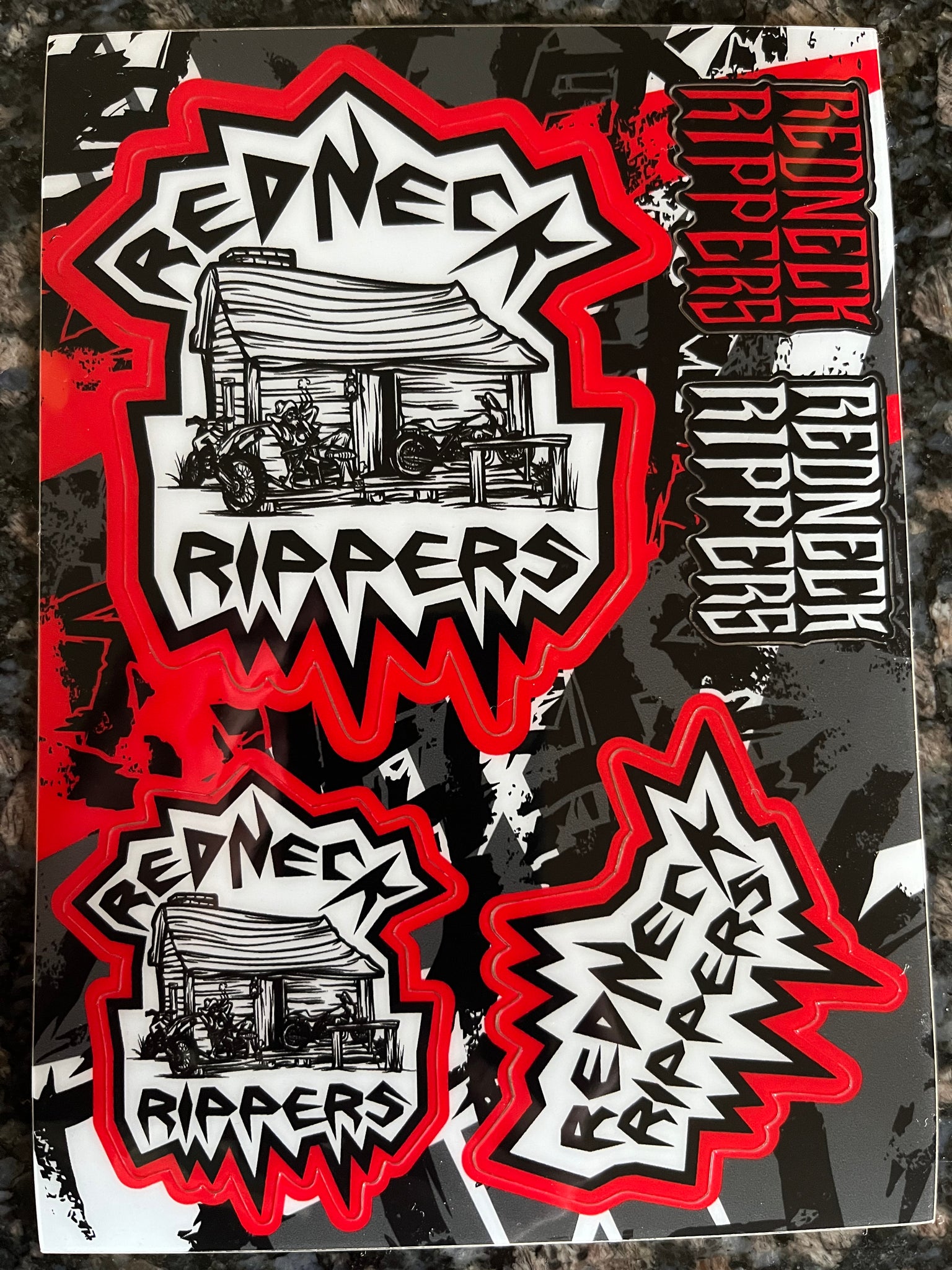 Redneck Rippers Stickers Sticker Sheets – RedneckRippers