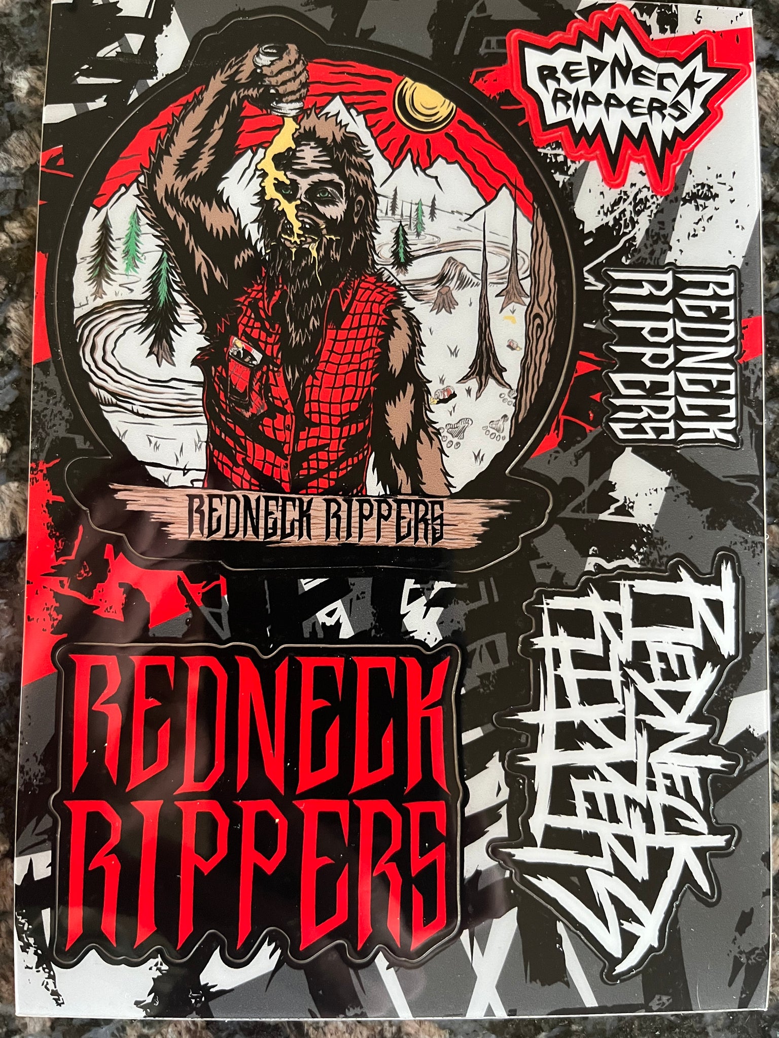 Redneck Rippers Stickers Sticker Sheets – RedneckRippers